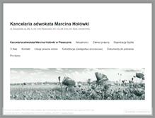 Tablet Screenshot of holowka.com.pl